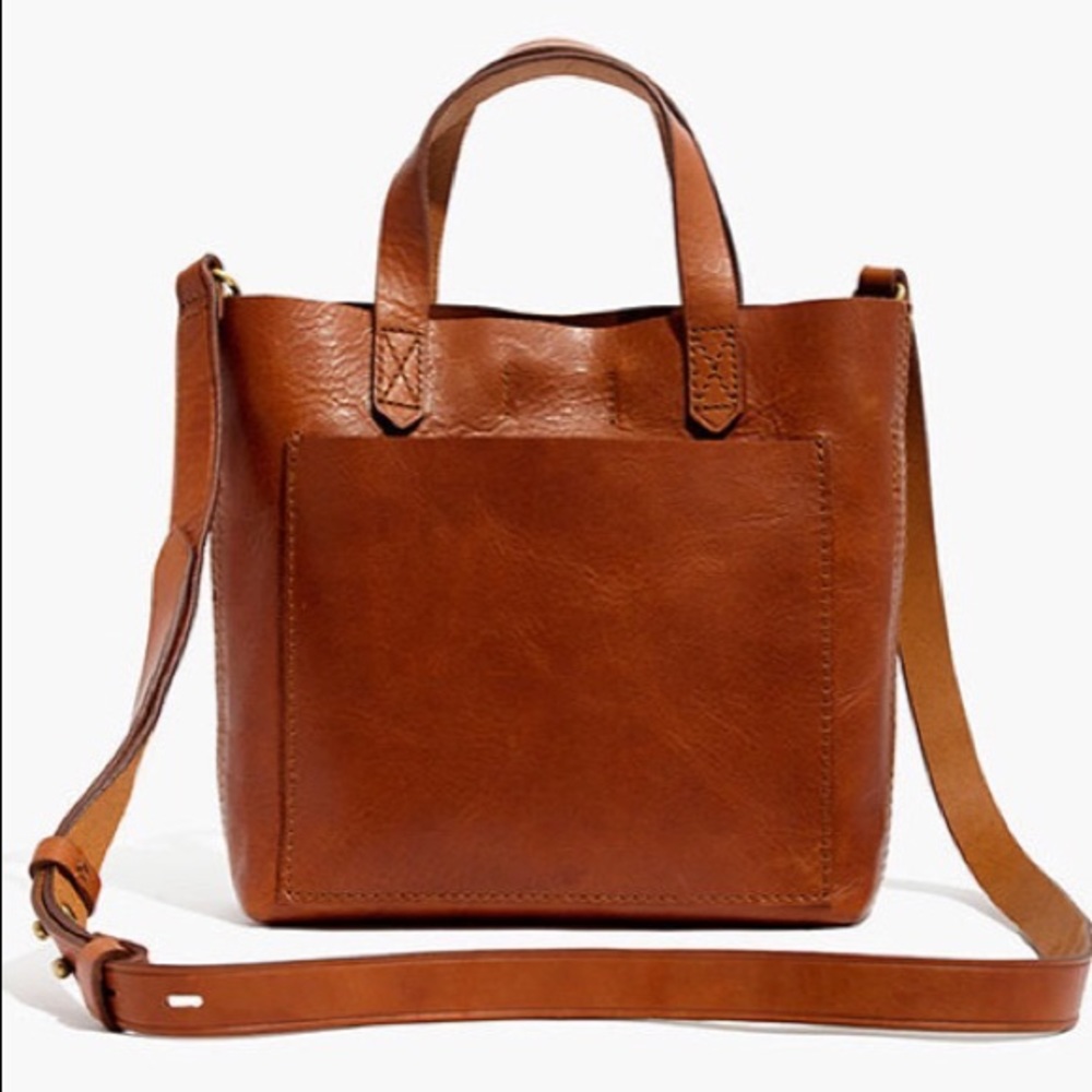 Madewell medium transport crossbody tote  bag - Picture 2 of 8
